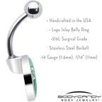RIZZ Belly Ring by Onyx O