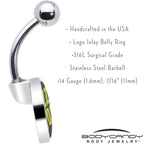 RIZZ GOD Belly Ring by Onyx O