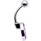 Purple Nautical Sand Dollar Belly Ring by Onyx O