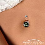 SKIBIDI Belly Ring by Onyx O