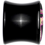 Karmic Boomerang Black Acrylic Saddle Plug Set by Onyx O