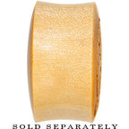 Organic Crocodile Wood Butterfly Saddle Plug