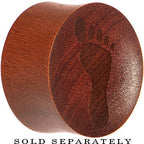 Organic Sawo Wood Footprint Saddle Plug