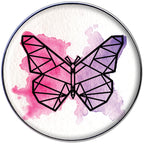 16G 1/4 Watercolor Geometric Butterfly Tragus Cartilage Earring