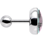 16G 1/4 Blue Pink Split Chandelier Tragus Cartilage Earring