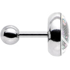 16G 1/4 Floral Peace Sign Tragus Cartilage Earring