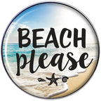 16G 1/4 Tropical Paradise Beach Please Tragus Cartilage Earring