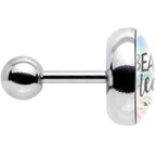 16G 1/4 Tropical Paradise Beach Please Tragus Cartilage Earring