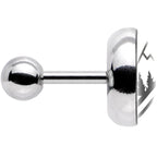 16G 1/4 Camping in the Mountains Tragus Cartilage Earring