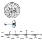 16G 1/4 Retro Boombox Cartilage Tragus Earring by Onyx O
