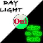 16G 1/4 Glow in the Dark OUI Tragus Cartilage Earring by Onyx O