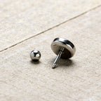 16G 1/4 Holiday Peppermint Candy Tragus Cartilage Earring