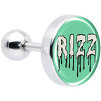 RIZZ Tragus Cartilage Earring by Onyx O