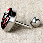 16G 1/4 Santa Pirate Candy Cane Tragus Cartilage Earring by Onyx O