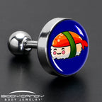16G 1/4 Sushi Cartilage Tragus Earring by Onyx O