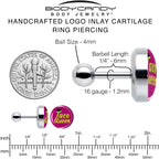 Taco Queen Tragus Cartilage Earring by Onyx O