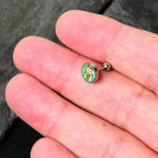 16G 1/4 Waving Cat Cartilage Tragus Earring by Onyx O