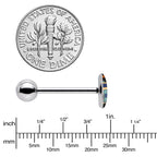 Retro Boombox Barbell Tongue Ring by Onyx O