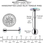 Bunny Penguin Barbell Tongue Ring by Onyx O