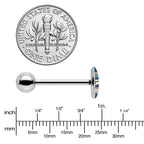 Retro Cassette Tape Barbell Tongue Ring by Onyx O