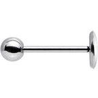 Ganja Leaf Glow in the Dark Logo Stainless Steel Barbell Tongue Ring