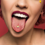 Cool Shades Bunny Barbell Tongue Ring by Onyx O