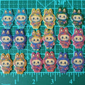 Flat Back Resin Cabs Labubu Themed