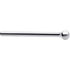 Platinum 1.5mm Ball Nose Ring