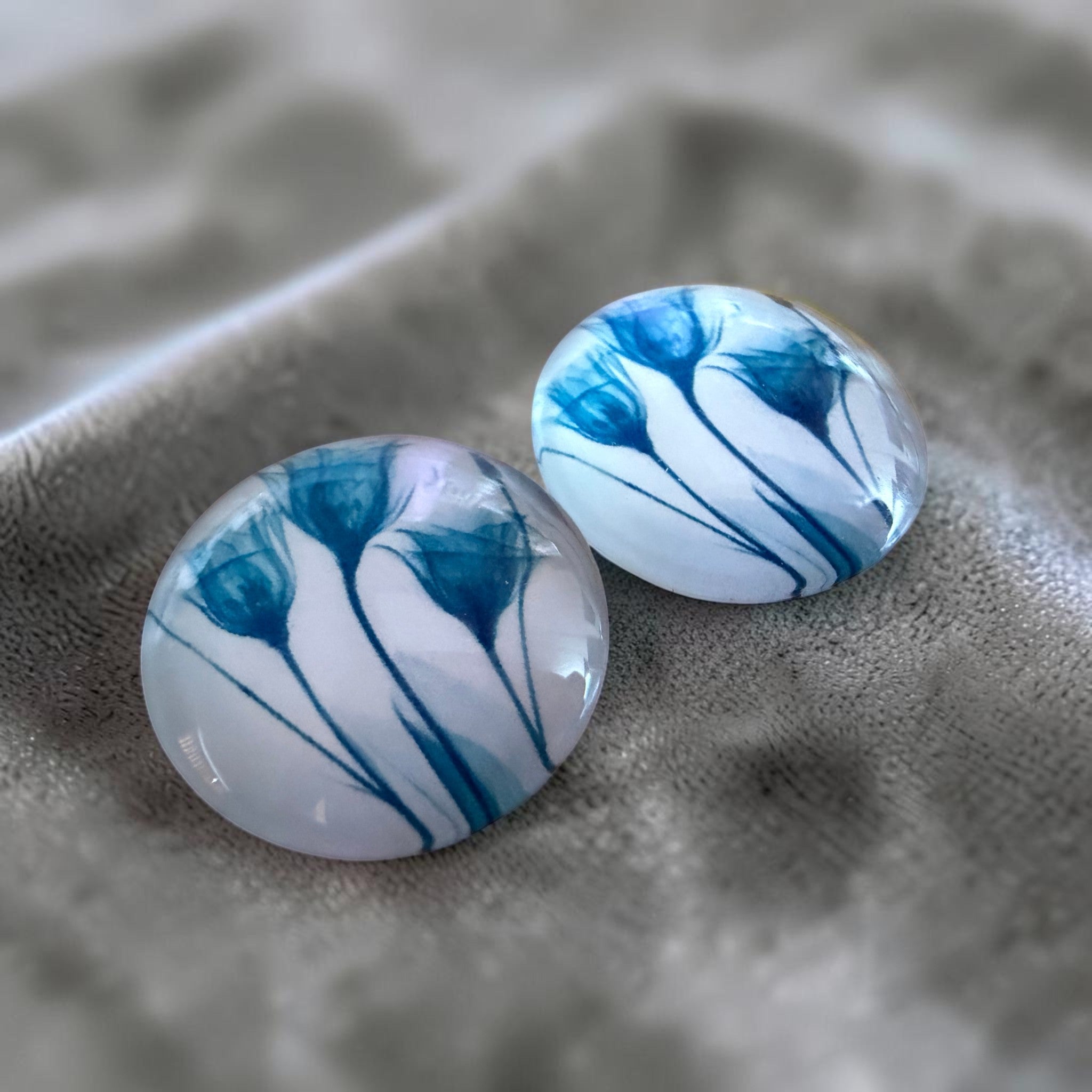 Watercolor Floral 20MM  *10 Styles to Choose From*