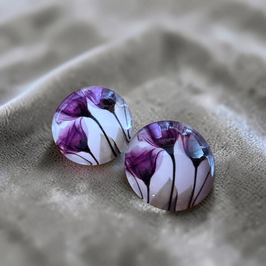 Watercolor Floral 20MM  *10 Styles to Choose From*