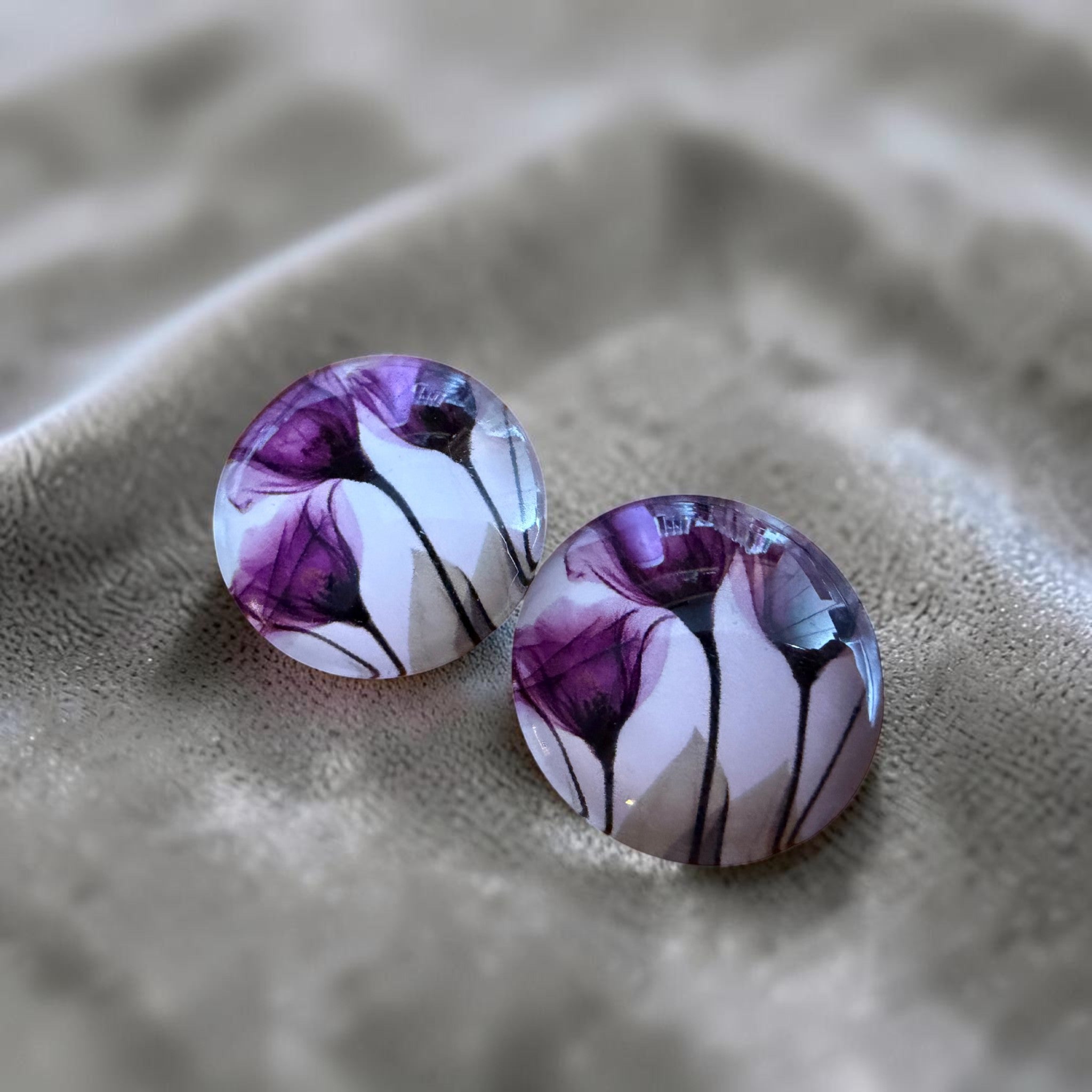 Watercolor Floral 20MM  *10 Styles to Choose From*