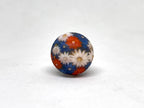 America Grown Flowers Printed Beads