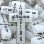 Amazing Grace Silicone Focal Beads