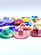 Cowboy Hats Acrylic Beads