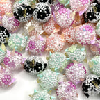 Butterflies Are Flying Flowers Fancy Acrylic Beads