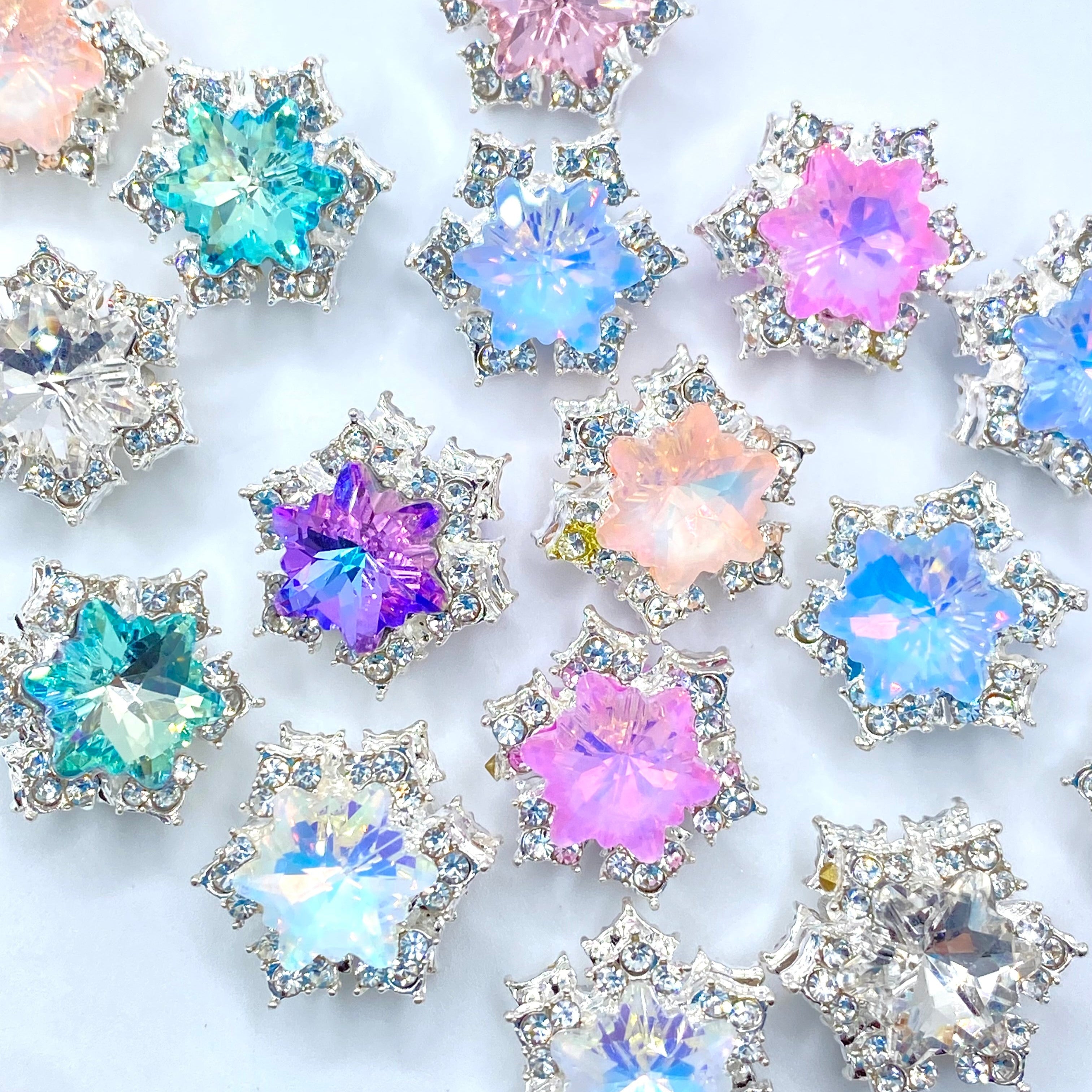 Snowflakes Are Kisses From Heavens Fancy Beads