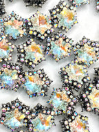 Like Snowflakes, You Are One of a Kind Fancy Rhinestone Beads