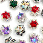 Like Snowflakes, You Are One of a Kind Fancy Rhinestone Beads
