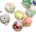 Roses Fall, But The Thorns Remain Fancy Acrylic Beads