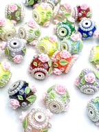 Roses Fall, But The Thorns Remain Fancy Acrylic Beads