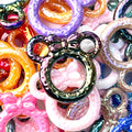 Mouse Acrylic Beads 34 x 37mm - Random Mix