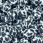 P111 BLACK LEOPARD 15MM PRINT (10ct)