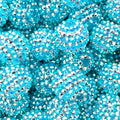 Aqua Girl Rhinestone Beads