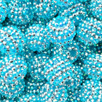 Aqua Girl Rhinestone Beads
