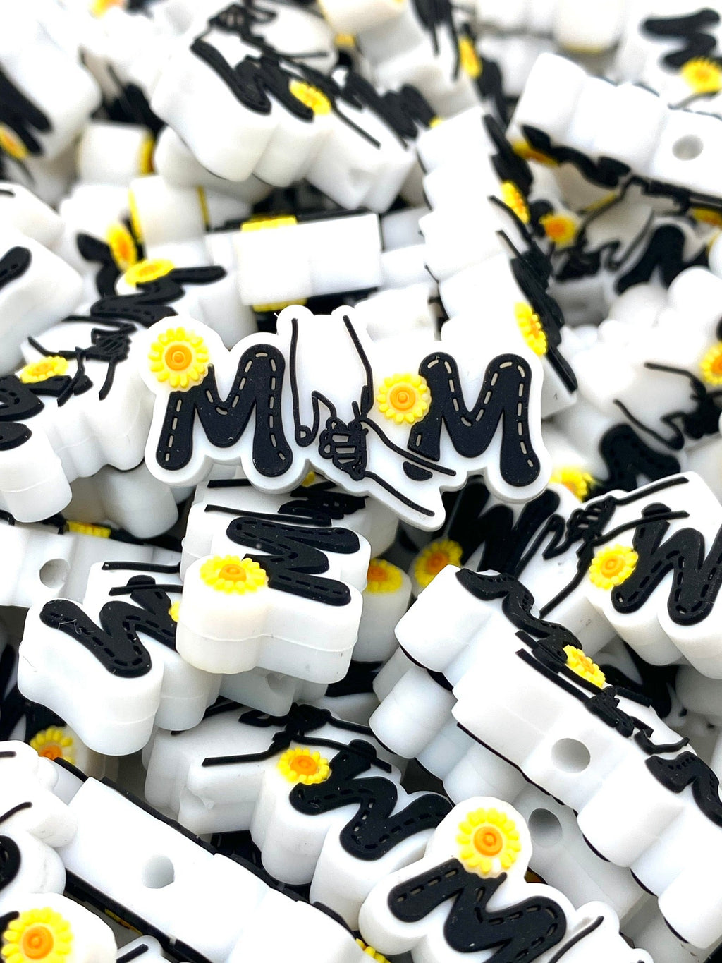 A Mother's Love is Like No Other Silicone Focal Beads
