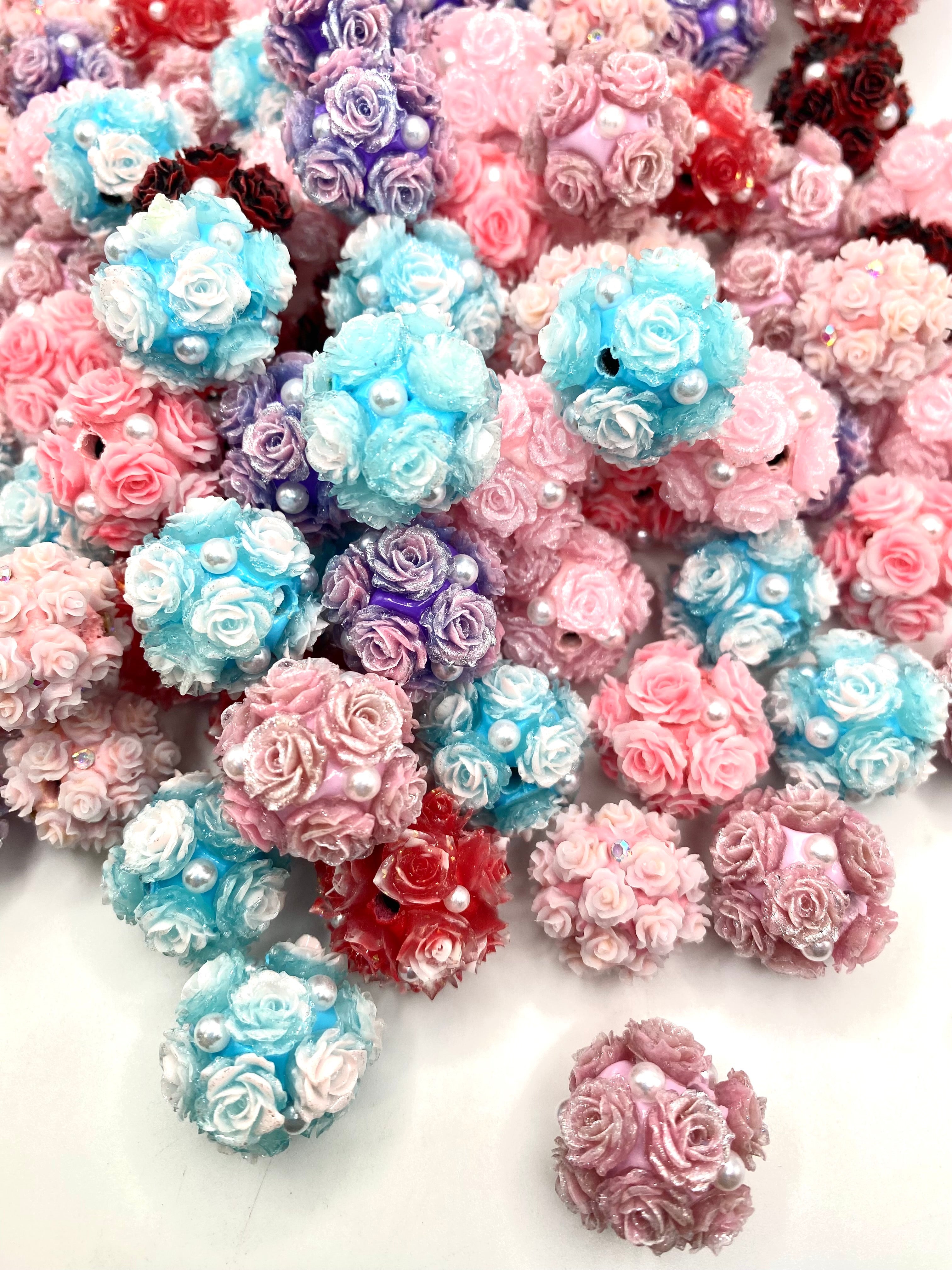 No Rose Without a Thorn Luxury Acrylic Beads