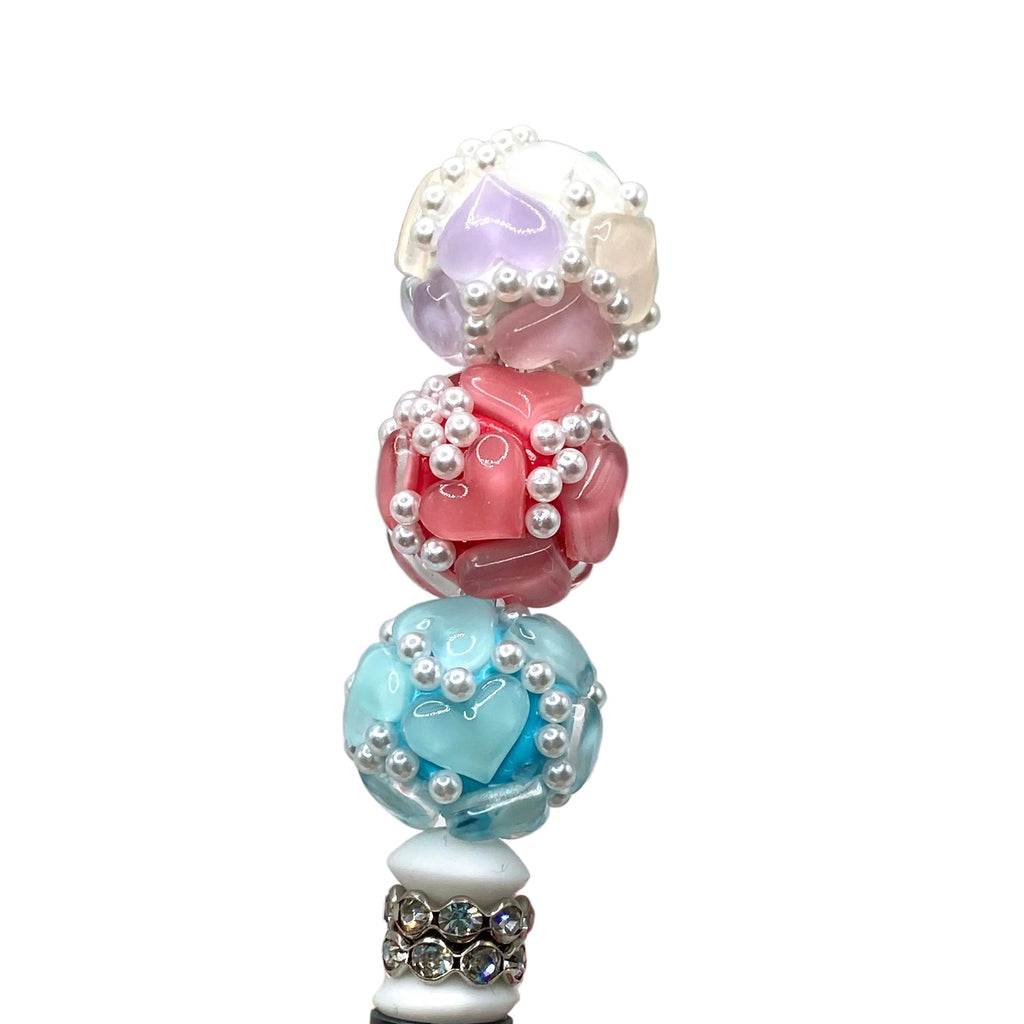 Be Mine Fancy Heart Beads