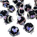 Flutter Acrylic Beads 18mm | Butterfly Beads - 5pcs