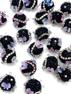 Flutter Acrylic Beads 18mm | Butterfly Beads - 5pcs