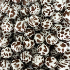 P132 BROWN COW 15MM PRINT (10ct)